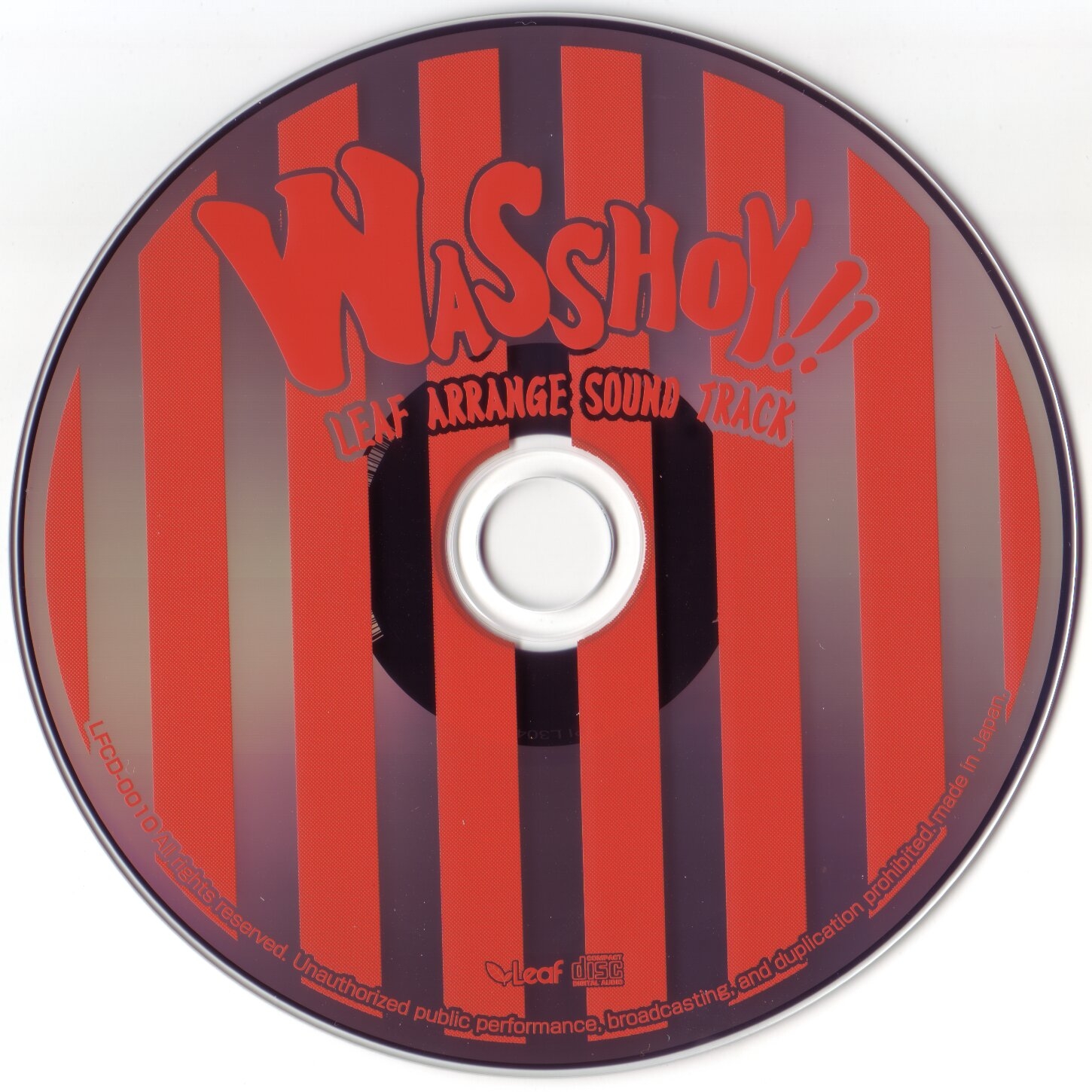 アニメ Mstyle Leaf Arrange SoundTrack Leaf Arrange Sound Track – WASSHOY!! (2002) MP3 - Download